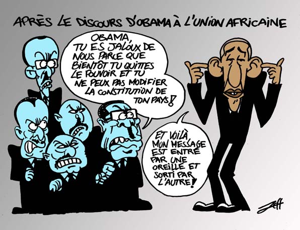 dictatorship regime Africa Cartoons