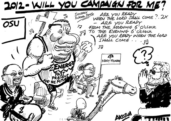 Akosua - Will you campaign for me?