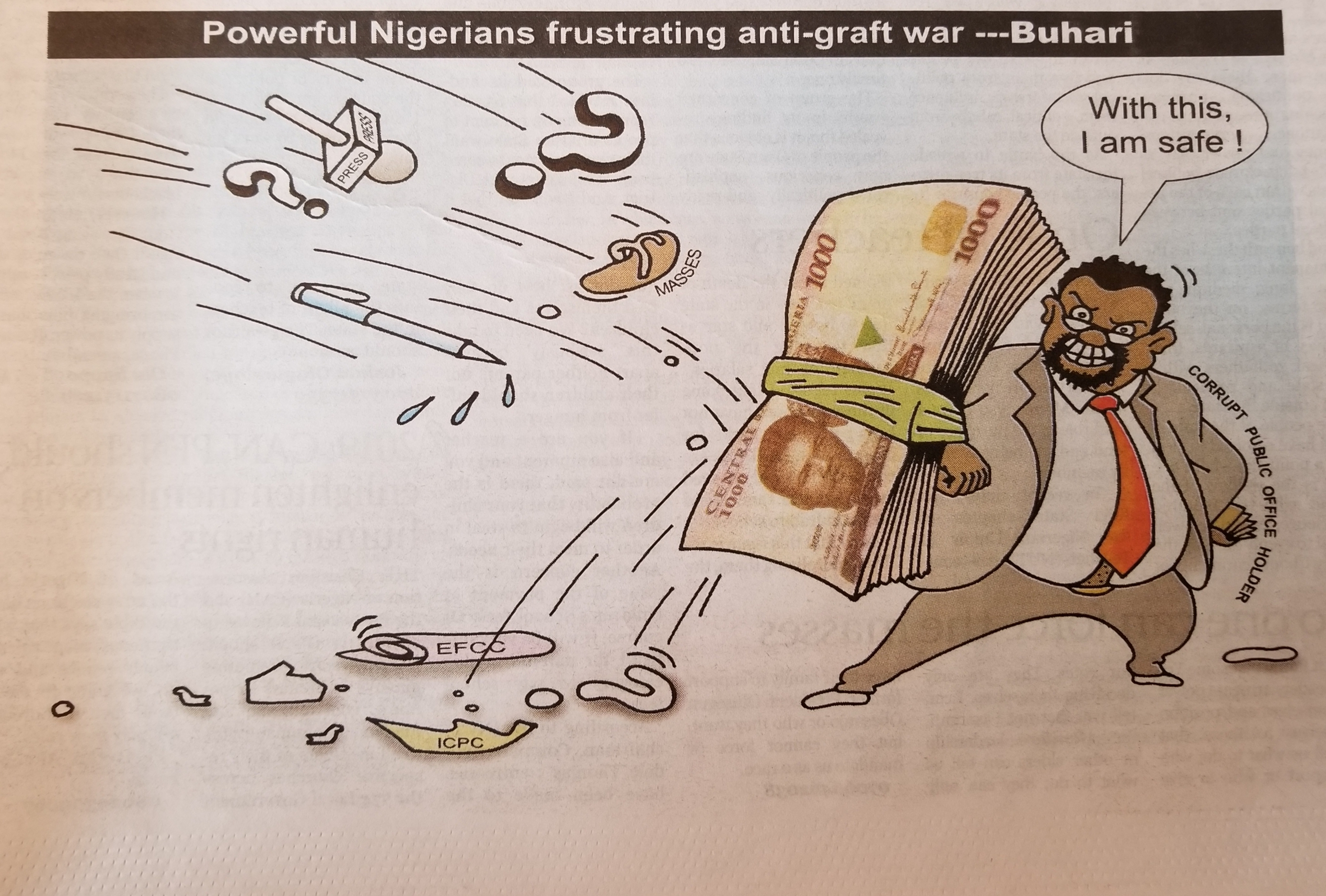 corruption Africa Cartoons