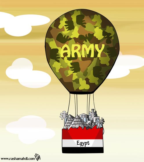 Rasha Mahdi - Army of Egypt Publicity