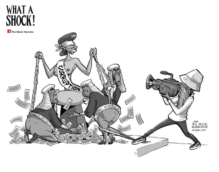 The Black Narrator, "What a Shock."