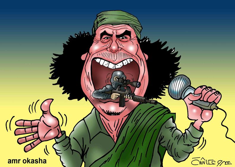 Amr Okasha - Gaddafi Speaks to Libyan People