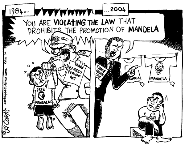 JG Curtis - The Promotion of Mandela