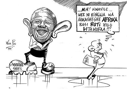 Lydia Paul - Nyerere's Shoes too Big for Mandela