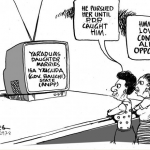 EB Asukwo- Love Conquers Opposition cartoon