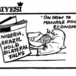 Dotun Gboyega- Managing Poor Economies cartoon