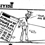 Dotun Gboyega- Rogues as Ministers cartoon
