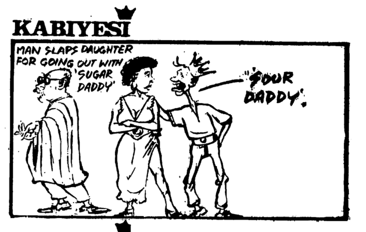 Dotun Gboyega- Sugar Daddy cartoon