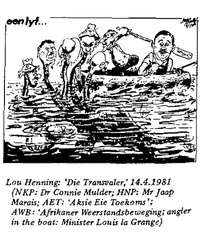 Lou Henning- Angler in the Boat cartoon