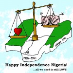 Ganiyu "Jimga" Jimoh: Happy Independence Nigeria cartoon