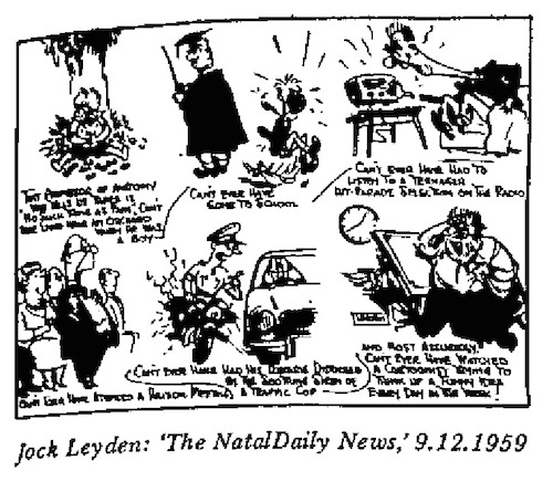Jock Leyden- Can't Ever Have cartoon
