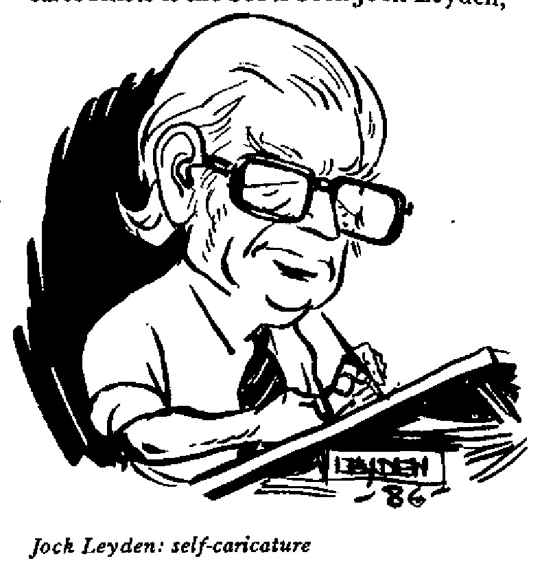 Jock Leyden- Self Caricature