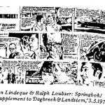 Len Lindeque- Springbok cartoon