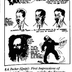 E.A. Packer- First Impressions cartoon