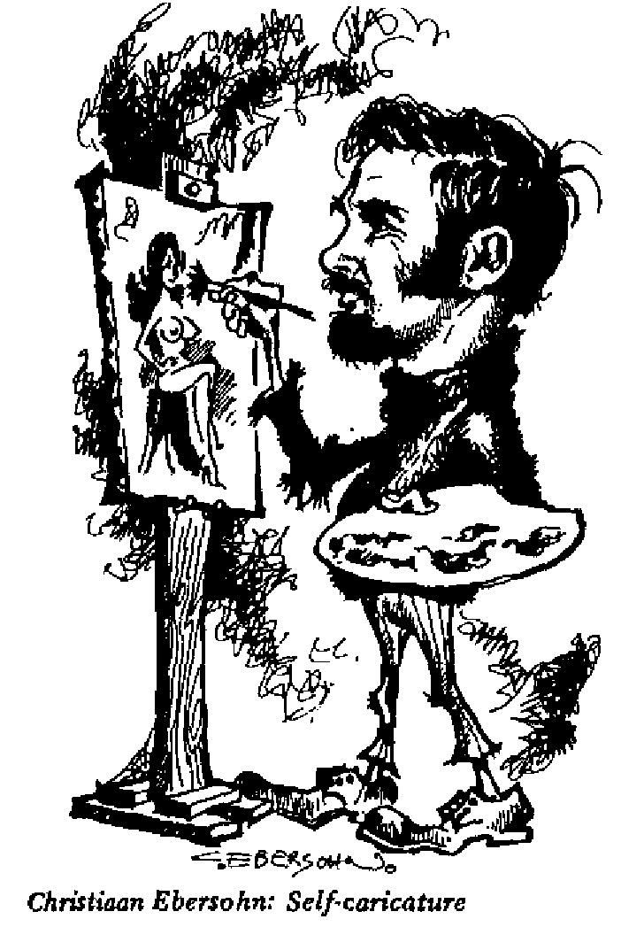 Christiaan Ebersohn - Self Caricature