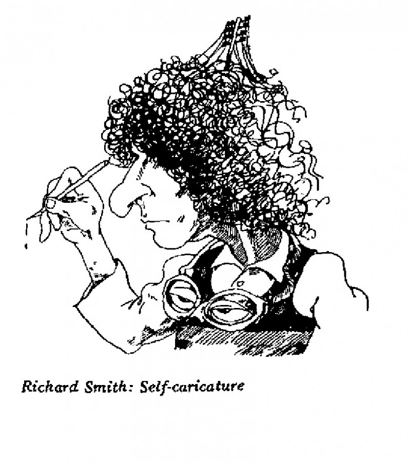 Richard Smith - Self-caricature