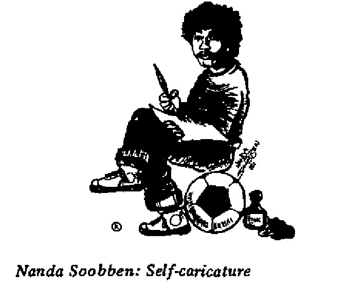 Nanda Soobben - Self-caricature