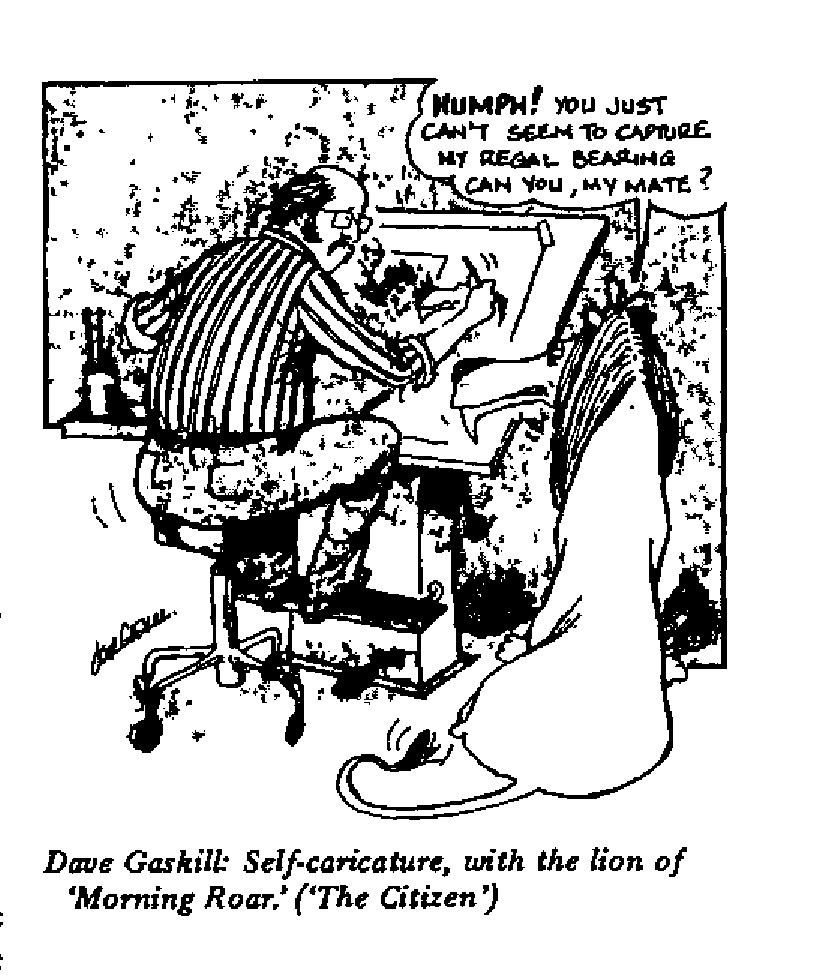 Dave Gaskill - Self Caricature