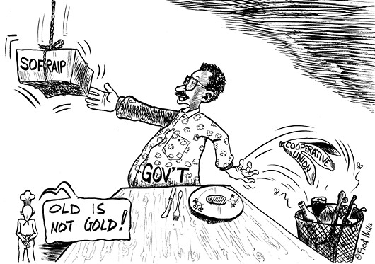 Fred Halla – Old is Not Gold Africa Cartoons