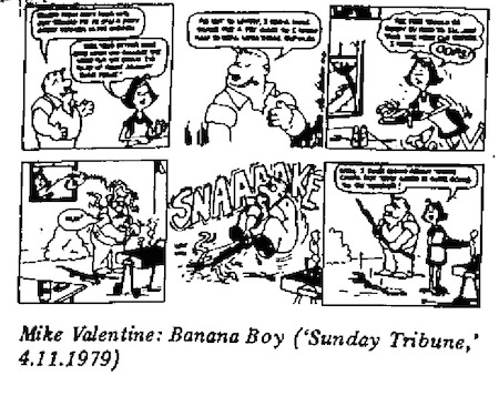 Mike Valentine- Banana Boy cartoon