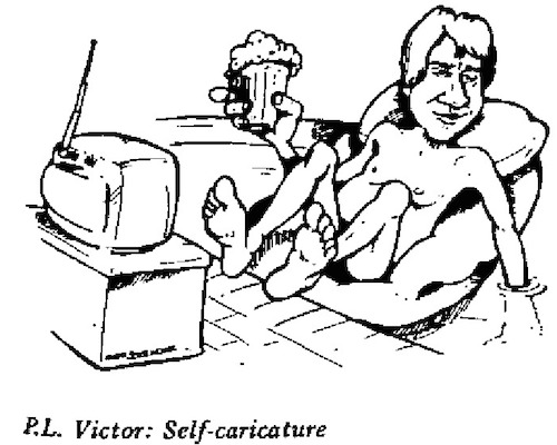 PL Victor- Self Caricature