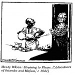 Monty Wilson- Straining To Please cartoon
