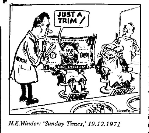 H.E. Winder- Just a Trim cartoon